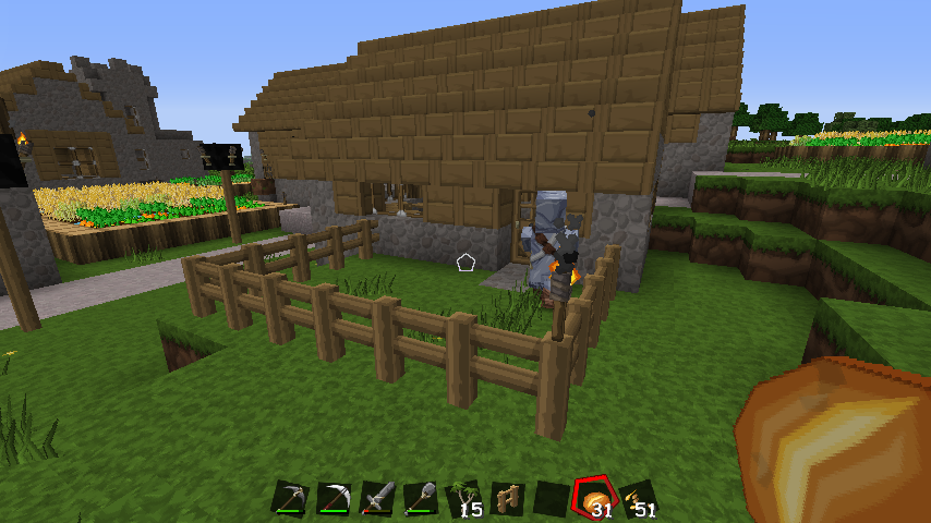 How to Make a Fence Gate in Minecraft