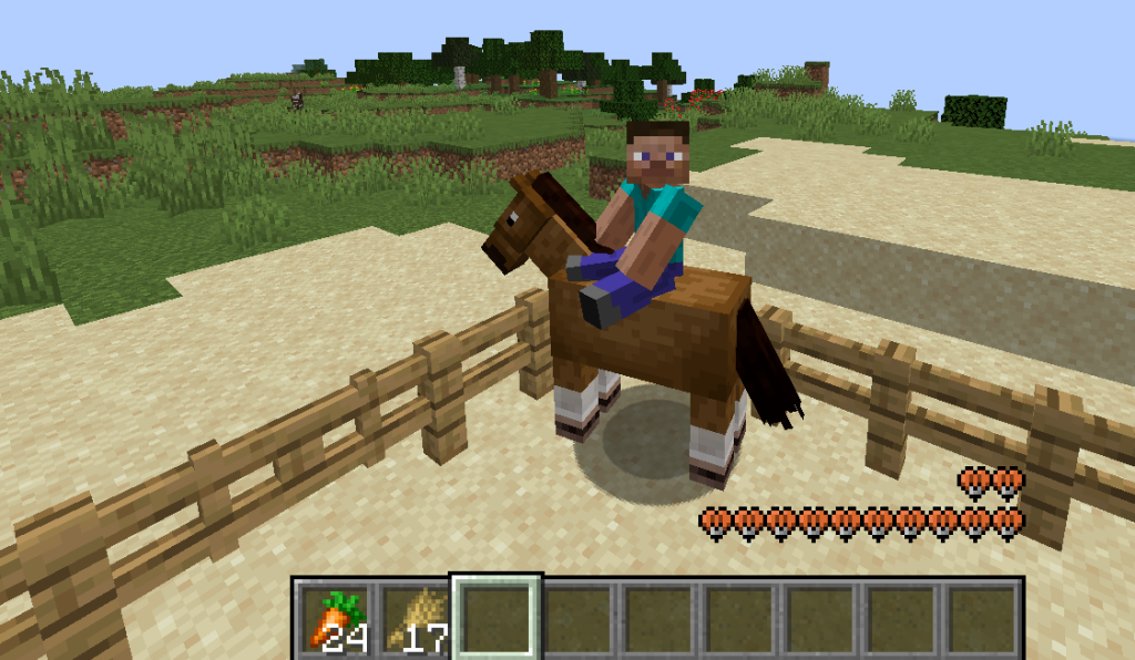 How to Tame a Horse in Minecraft