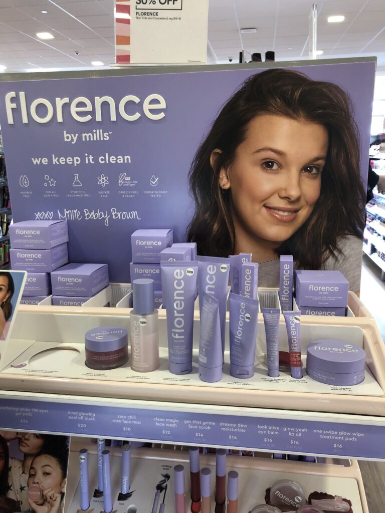 Millie Bobby Brown's Cosmetic Business